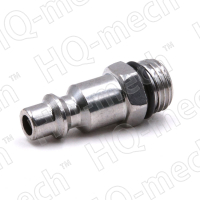 Соединение быстросъемное пневматическое «папа» US сталь, укор. 1/4''
