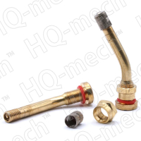 Вентиль для бескамерных грузовых шин, L=25+40 мм, 27 ° D=10 мм V3.20.5