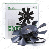 Электровентилятор охлаждения радиатора ВАЗ 2103-1308008 с крыльчаткой