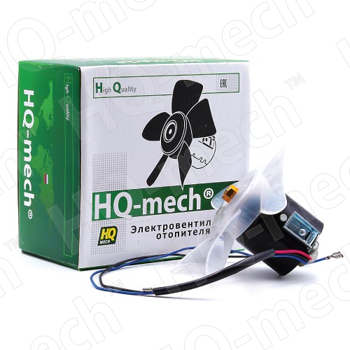 Электровентилятор  отопителя ВАЗ-2101 подш/гайка/кр