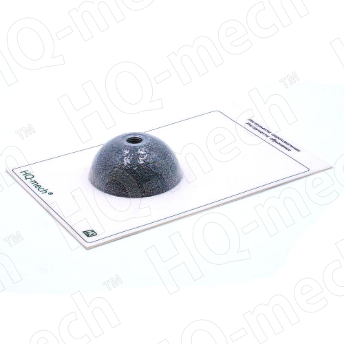 Абразивная твердосплавная контурная полусфера 44.4мм/19мм/резьба 3/8’’х24UNF, зернистость 170