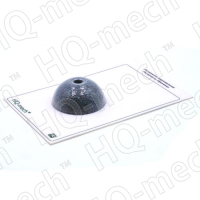 Абразивная контурная полусфера 44.4мм/19мм/резьба 3/8’’х24UNF, зерно 170