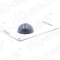 Абразивная контурная полусфера 44.4мм/19мм/резьба 3/8’’х24UNF, зерно 230