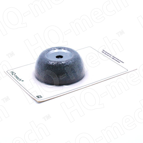 Абразивная твердосплавная контурная полусфера 63.1мм/26.9мм/9.5мм, зернистость 170