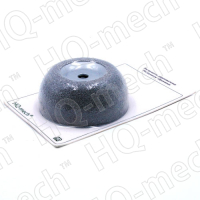 Абразивная контурная полусфера 76мм/32мм/9.5мм, зерно 170