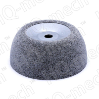 Абразивная контурная полусфера 88.9мм/38.1мм/9.5мм, зерно 230