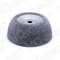 Абразивная контурная полусфера 88.9мм/38.1мм/9.5мм, зерно 390