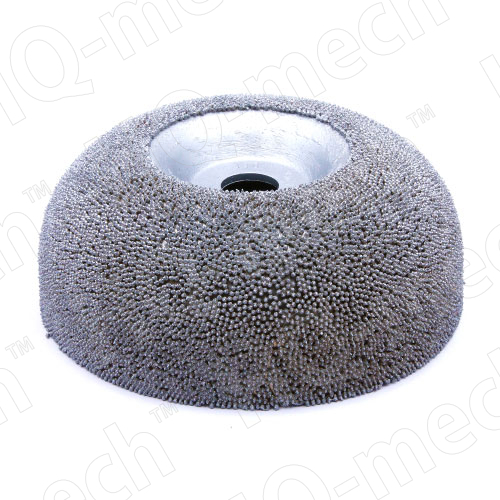 Абразивная твердосплавная контурная полусфера 102/38мм/14мм, зернистость 390