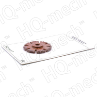 Диск шероховальный твердосплав. сегмент. 50мм/3мм /резьба 3/8’’х24UNF, зерно 36