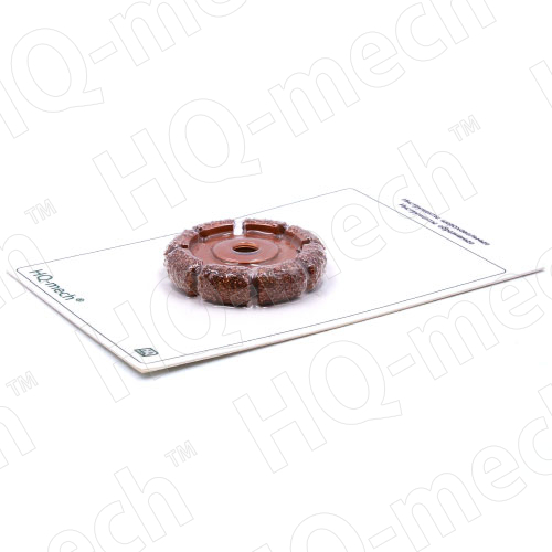 Шероховальный твердосплавный сегментированный диск 50мм/9.5мм /резьба 3/8’’х24UNF, зернистость 36