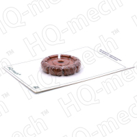 Диск шероховальный твердосплав. сегмент. 50мм/9.5мм /резьба 3/8’’х24UNF, зерно 36