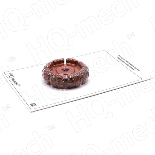 Шероховальный твердосплавный сегментированный диск 50мм/13мм /резьба 3/8’’х24UNF, зернистость 24