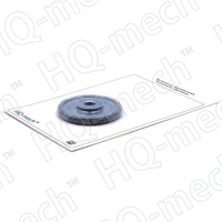 Шарошка абразивная кольцо 50.8мм/6.3мм/резьба 3/8’’х24UNF, зерно 230