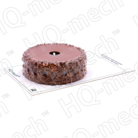 Диск шероховальный твердосплав. 76мм/25мм/14мм, зерно 14