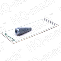 Шарошка абразивная конус 15.8мм/34.9мм /резьба 3/8’’х24UNF, зерно 230