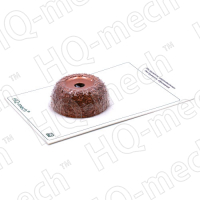 Шероховальная контурная полусфера 50мм/19мм/9.5мм, зерно 24