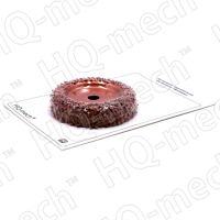 Шероховальная контурная полусфера 65мм/13мм /9.5мм, зерно 16