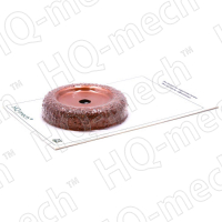 Шероховальная контурная полусфера 65мм/13мм /9.5мм, зерно 36