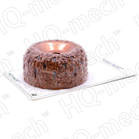 Шероховальная контурная полусфера 76мм/38мм/14мм, зерно 14