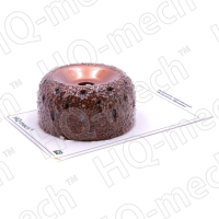 Шероховальная контурная полусфера 76мм/38мм/14мм, зерно 24