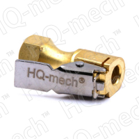 Наконечник для подкачки шин латунный усиленный «ЕВРО», внутренняя резьба 1/4"