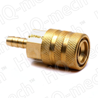 Наконечник для подкачки шин латунный «ЕВРО», 6 мм