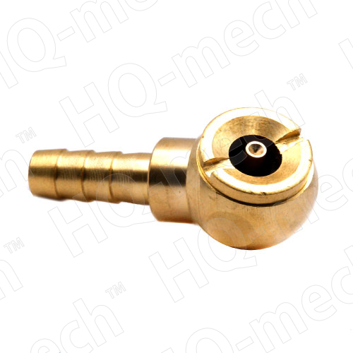 Наконечник для подкачки шин латунный «ЕВРО», 8 мм