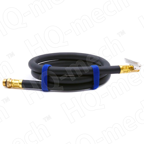 Шланг пневматический подкачки колес армированный каучуковый L=100 см, Ø6x13 мм , 0-15 bar (max 60 ba