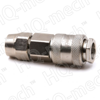 Соединение быстросъемное пневматическое «мама», накидная гайка под шланг d=12мм (нар), сталь