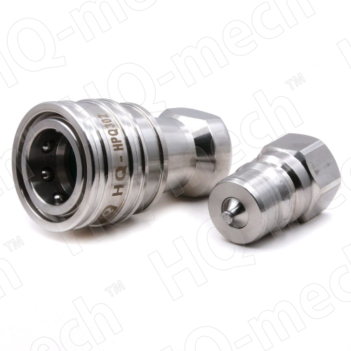 Соединение быстр. гидравлич. ISO7241-1А, внутрен. резьба 22*1.5, нержавеющая сталь