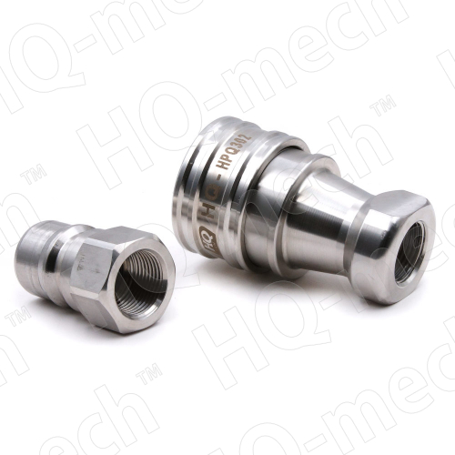 Соединение быстр. гидравлич. ISO7241-1А, внутрен. резьба 22*1.5, нержавеющая сталь