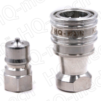 Соединение быстроразъемное гидравлическое ISO7241-1B (к-т M+F), внутрен. резьба 22*1.5, нержавеющая сталь