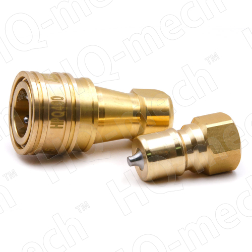 Соединение быстр. гидравлич. ISO7241-1А, внутрен. резьба 16*1.5, латунь