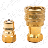Соединение быстроразъемное гидравлическое ISO7241-1B (к-т M+F), внутрен. резьба 22*1.5, латунь
