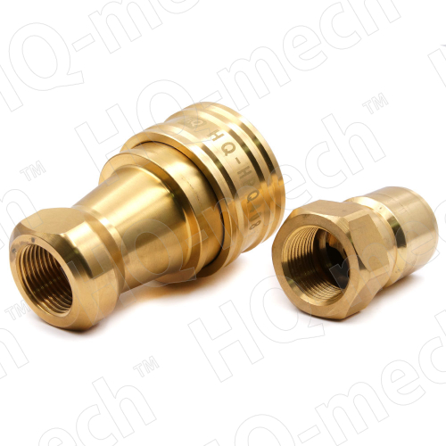 Соединение быстр. гидравлич. ISO7241-1А, внутрен. резьба 3/4, латунь