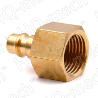 Соединение быстросъемное пневматическое «папа»-внутр. резьба 1/2" (латунь)