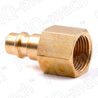 Соединение быстросъемное пневматическое «папа»-внутр. резьба 3/8" (латунь)