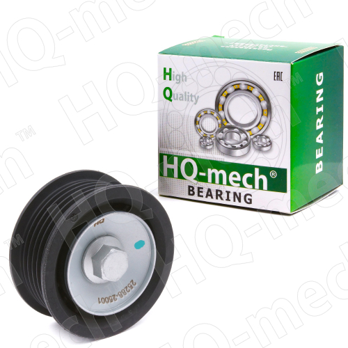 Ролик приводного ремня Hyundai ix35, Kia Sportage IV (10-) 2.0i, 2.4i без ГУР, d68 (62)