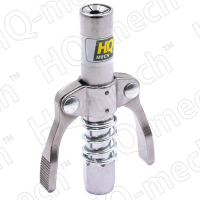 Головка-насадка на плунжерный шприц с цанговым фиксатором для шприцевания через масленку