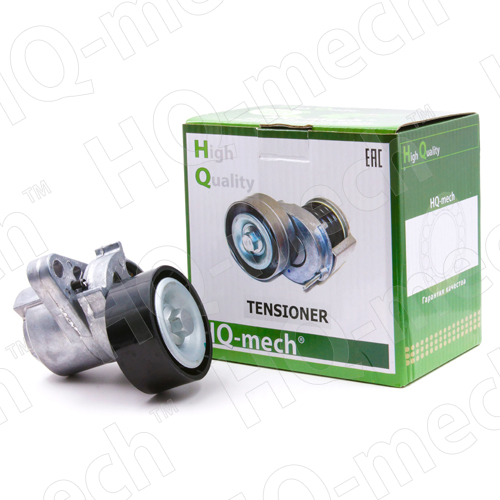 Ролик приводного ремня  Renault Logan (04-) 1.4i/1.6i 8V с кронштейном