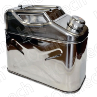 Канистра для ГСМ 10л вертикальная нержавеющая сталь