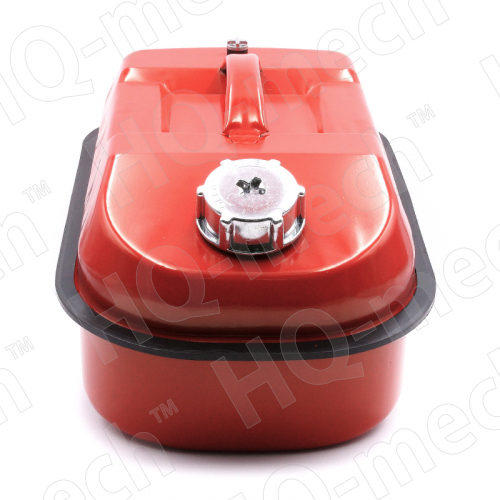 Канистра 10л красная в горизонтальном исполнении