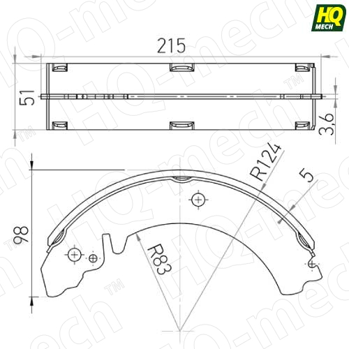Колодки тормозные задние ВАЗ 2101-07 