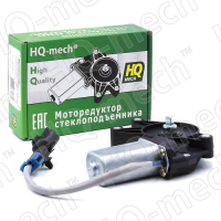 Моторедуктор стеклоподъемника ВАЗ 1118 правый ( евро разъем )