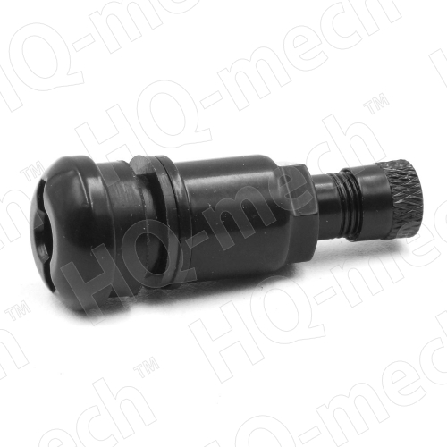 Вентиль для бескамерных шин разборный, D=11,5, L=46, (512553, 5622782), черный, MS525AL-BrassBlack