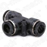 Фитинг тройник Т-образный для трубки 10 мм