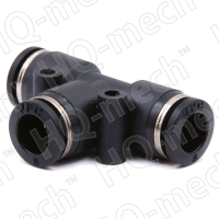 Фитинг тройник Т-образный для трубки 8 мм