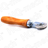 Ролик-раскатка, D=51 мм, H=6 мм, деревянная ручка