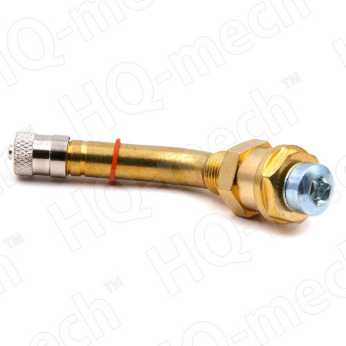 Вентиль для датчика давления в шине TPMS, TR543C, Mercedes-Benz, Volvo, D=9,7 мм, L=30+28 мм, 45 гра