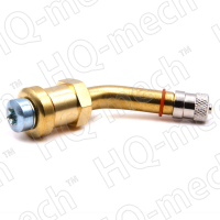 Вентиль для датчика давления в шине TPMS, V3.22.1, Mercedes-Benz, Volvo, D=9,7 мм, L=35+42,5 мм, 45